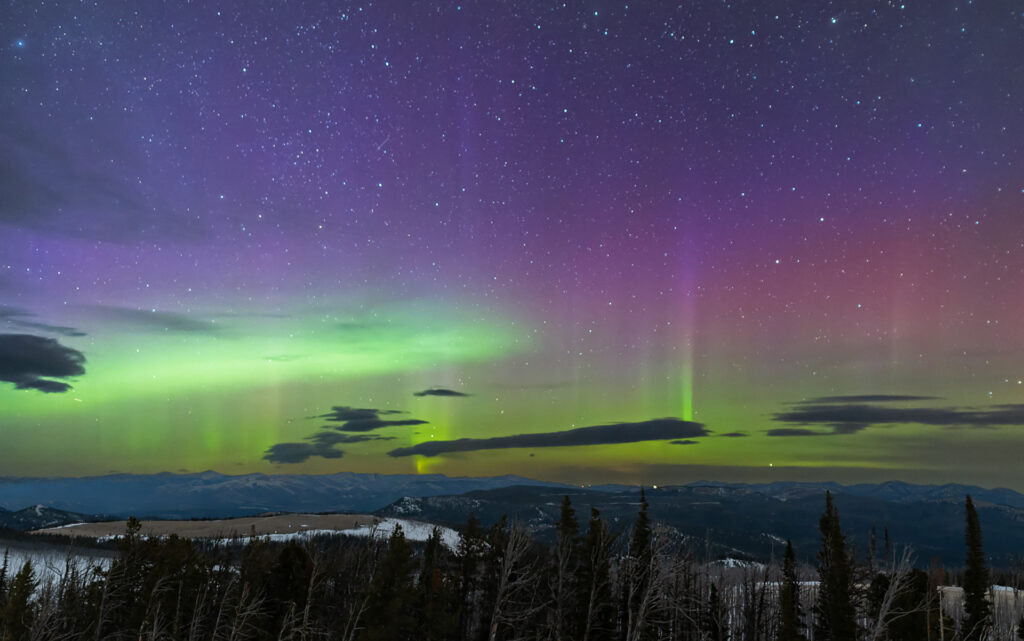 Where Can You See Aurora Borealis in Wyoming?