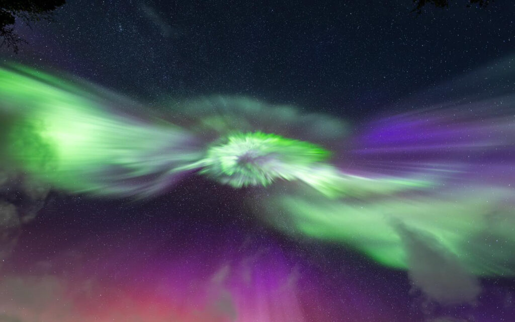 Where Exactly Are the Northern Lights?