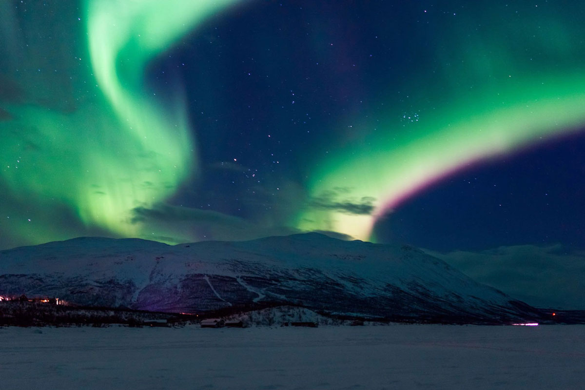 Northern Lights Over Abisko, Sweden