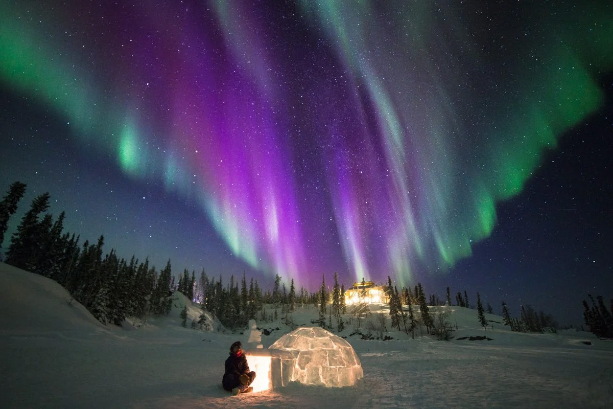 Where and When to Watch Aurora Borealis in Nunavut